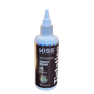 Kiss Colors Semi-Permanent Darkest Brown